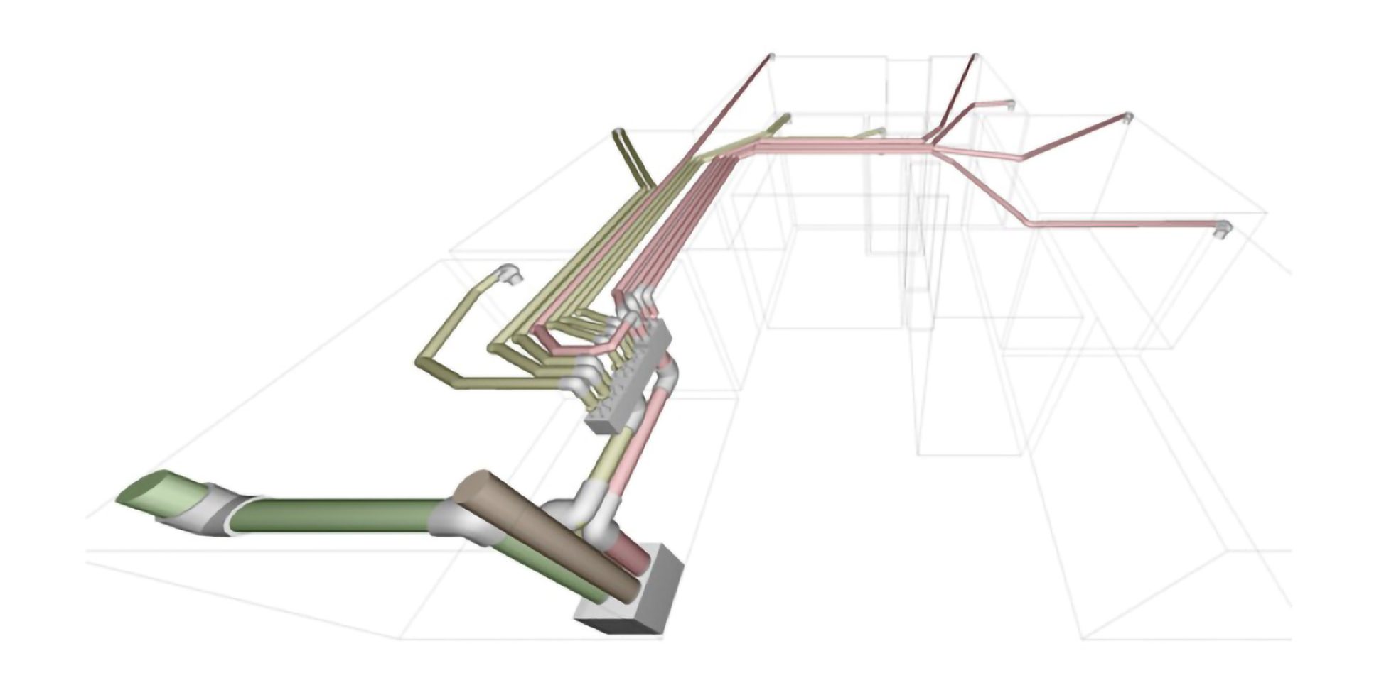 IVAR Ventilatie installatie ontwerp 3D plan voor installateurs